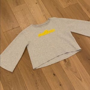 Chunky, Cropped “mellow” sweater!